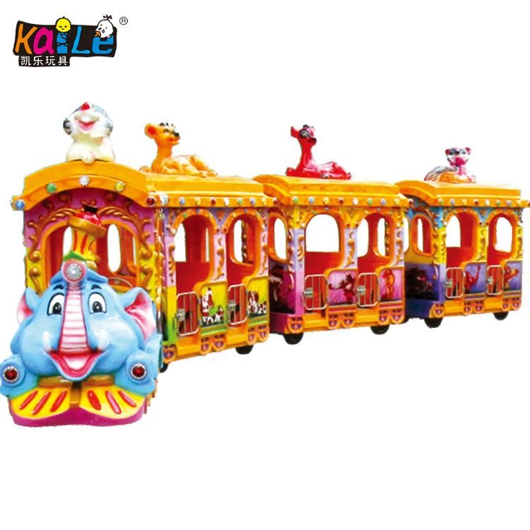 Amusement Shopping Mall Kids Electric Ride Indoor Outdoor Tourist Trackless Train