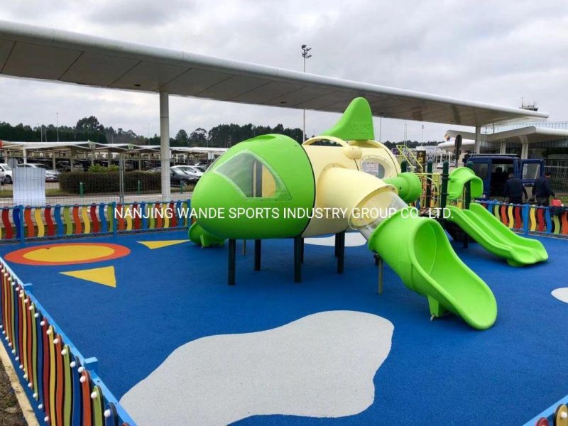 Plastic Toy Kids Games Slide Amusement Park Children Outdoor Playground Equipment