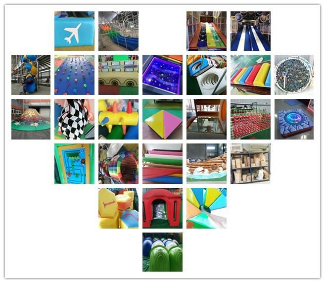 Climbing Indoor Playground with Tube Slides