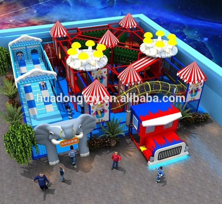 New Fort Series Indoor Playground Set, Modern Playground Equipment, Kids Playground Set