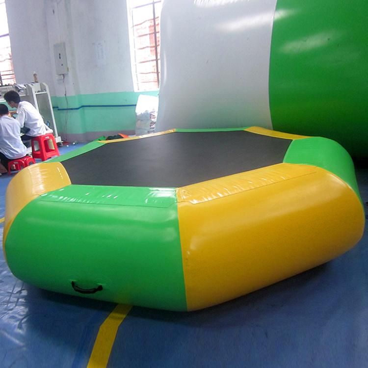 Inflatable Trampoline Jumping Bed for Water Amusement Park