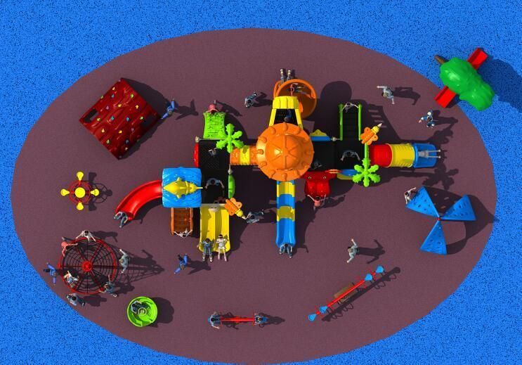 Outdoor Playground Children Slide Park Amusement Equipment