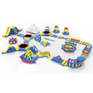 Customized Inflatable Floating Obstacle for Commercial Water Game