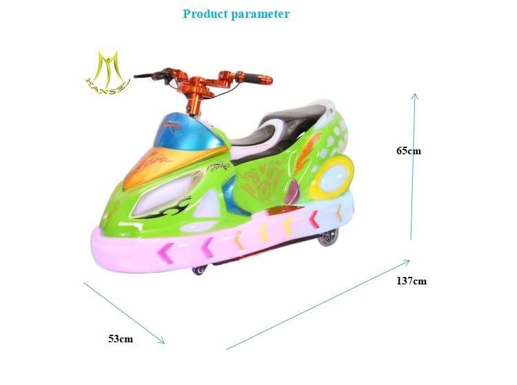 Hansel Outdoor Park Entertainment Electric Motorbike for Children
