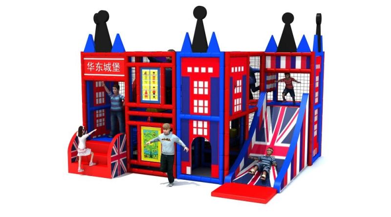 Children Soft Indoor Playground Equipment Indoor Maze Jungle Gym Naughty Castle