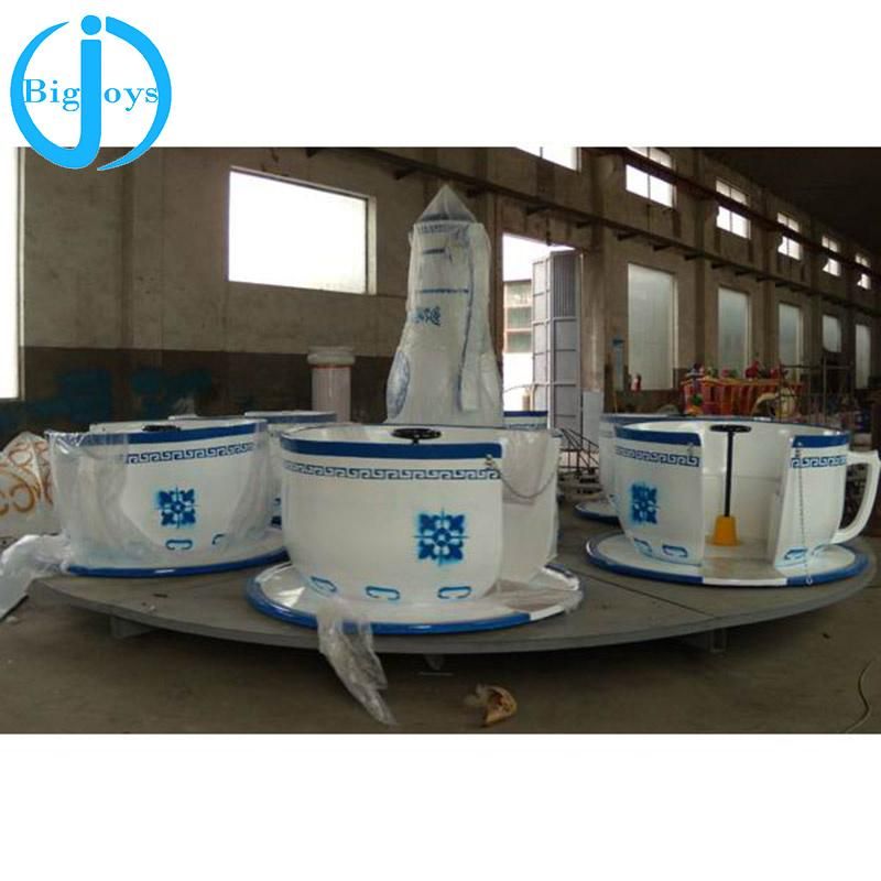Amusement Park New Kiddie Coffee Cup Rides Game for Sale
