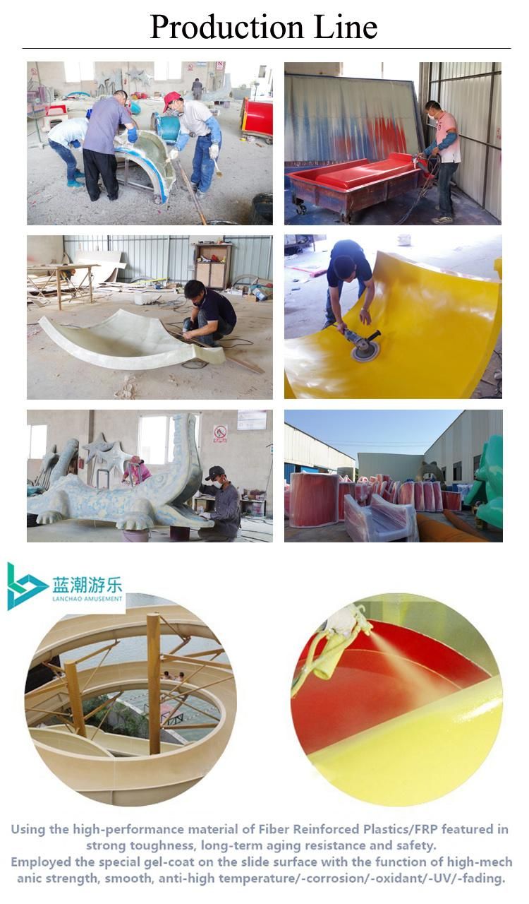 Fiberglass Spray Play Mushroom for Water Park