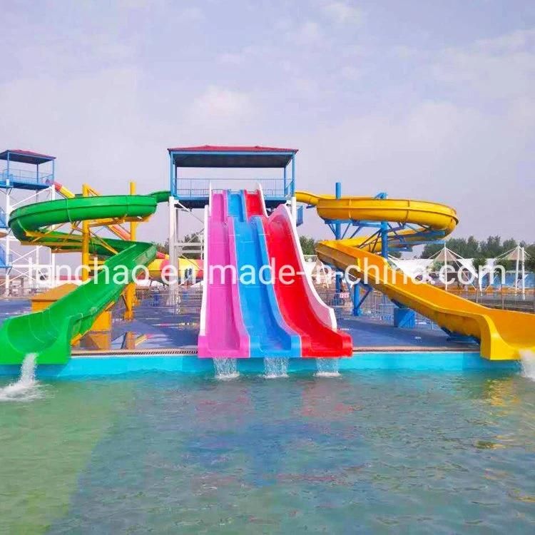 Combined Fiberglass Aqua Park Water Slide
