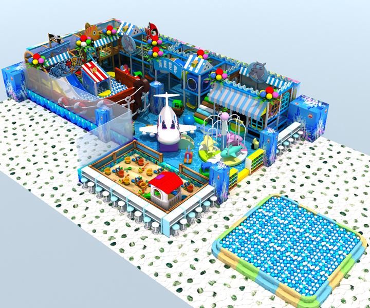 Commercial Indoor Soft Play Children Playground Naughty Castle