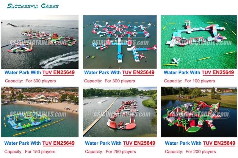Giant Inflatable Floating Aqua Park for Water Amusement Park