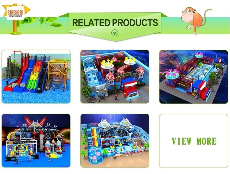 Outdoor Kids Rope Series Large Slide Playground