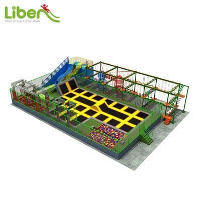 2018 New Indoor Trampoline Equipment with Foam Pit