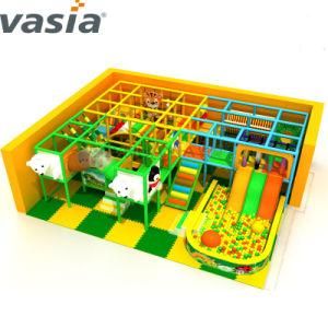 Durable Safe ASTM Approved Big Wave Slide Entertainment Indoor Playground