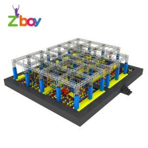 Popular Durable Safety Customized American Kids Ninja Obstacle Course Set