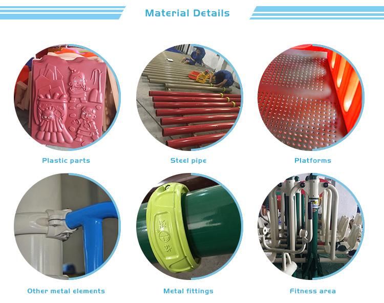 Wholesale Ce Certificated PE Plate Playground