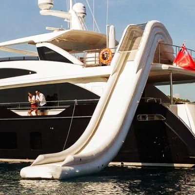 Summer Games Water Slide Air Sealed Giant Yatch Slide Water Toys