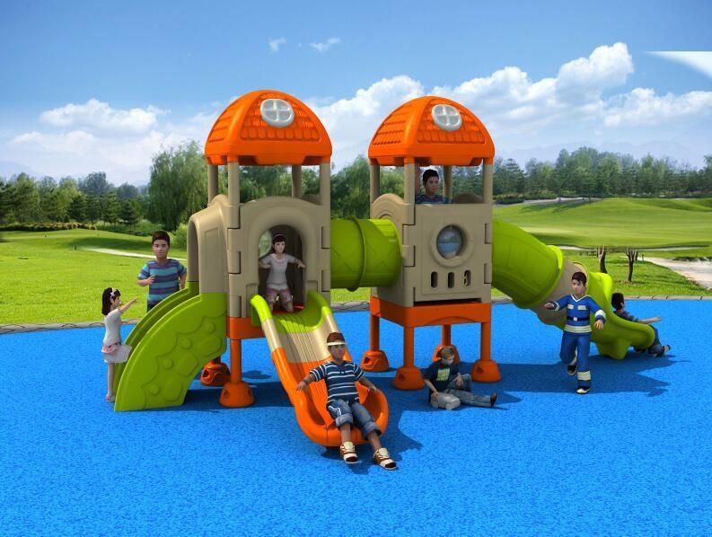 Newest 2016 Whloe Plastic Playground, Outdoor, Indoor Playground, Safe Playground HD16-158c
