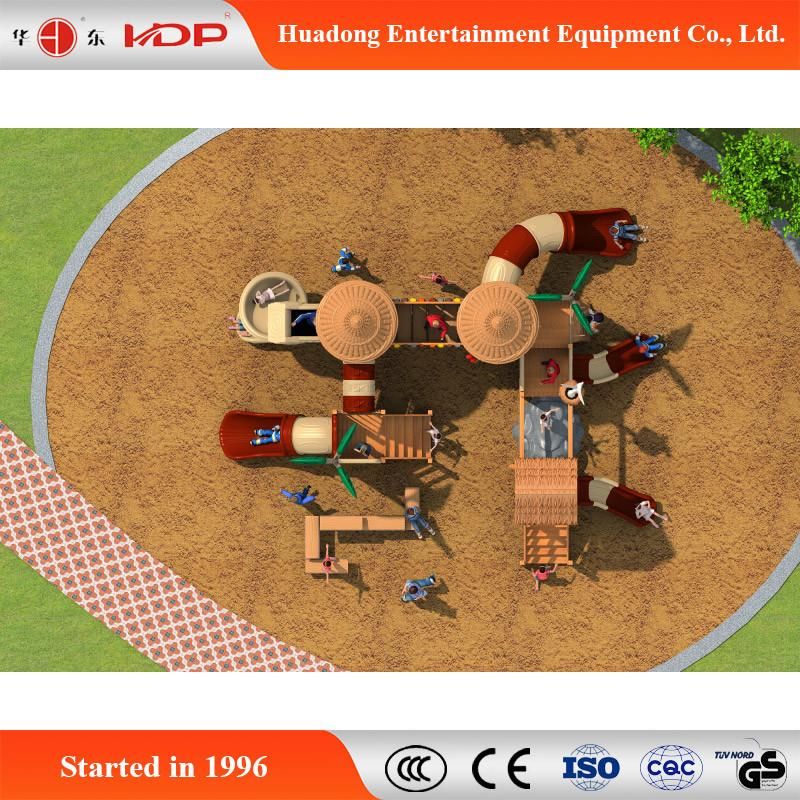 Commercial Attractivepreschool Outdoor Wooden Funny Children Playground