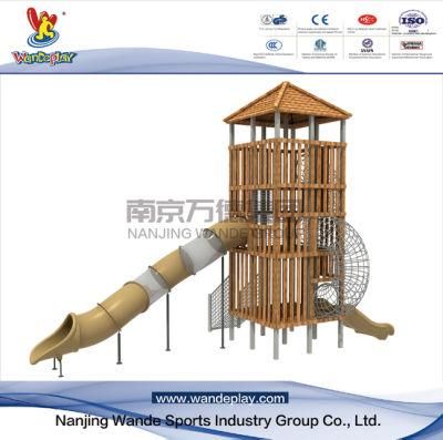 Amusement Park Children Toys Kids Slides Outdoor Playground Equipment for Wd-Dz067