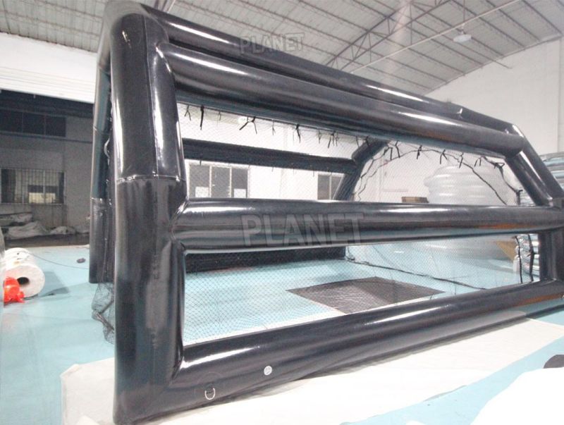 Portable Outdoor Air Sealed Baseball Batting Inflatable Batting Cage with Net