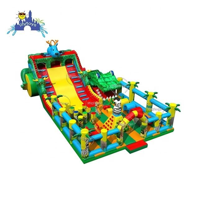 Inflatable Giraffe Playground Equipment for Outdoor Use Inflatable Bouncer Funcity