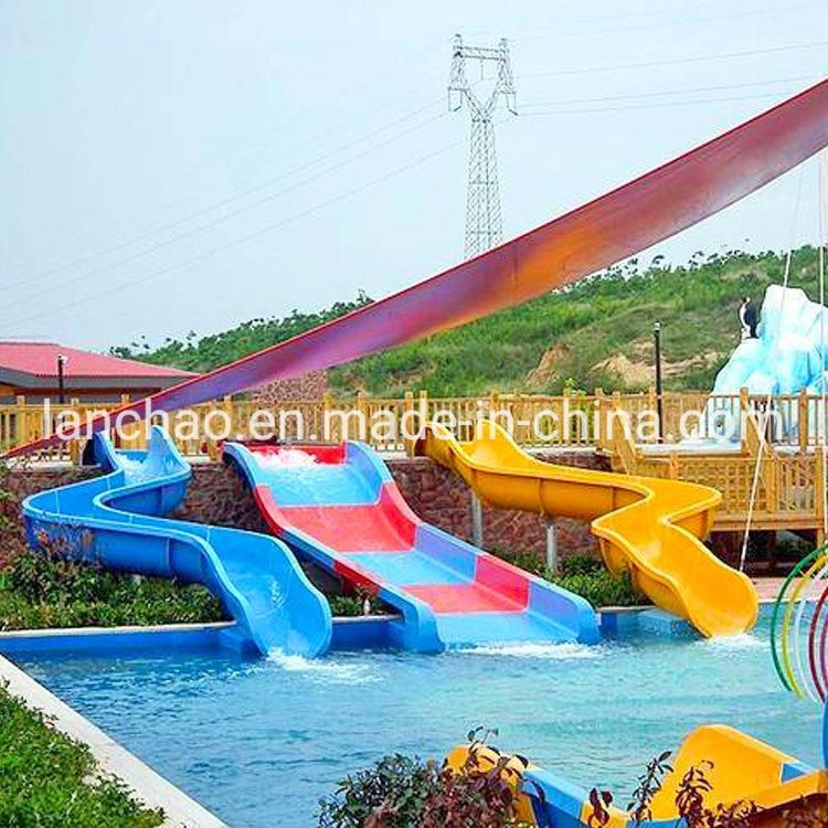 Private Swimming Pool Fiberglass Water Slide