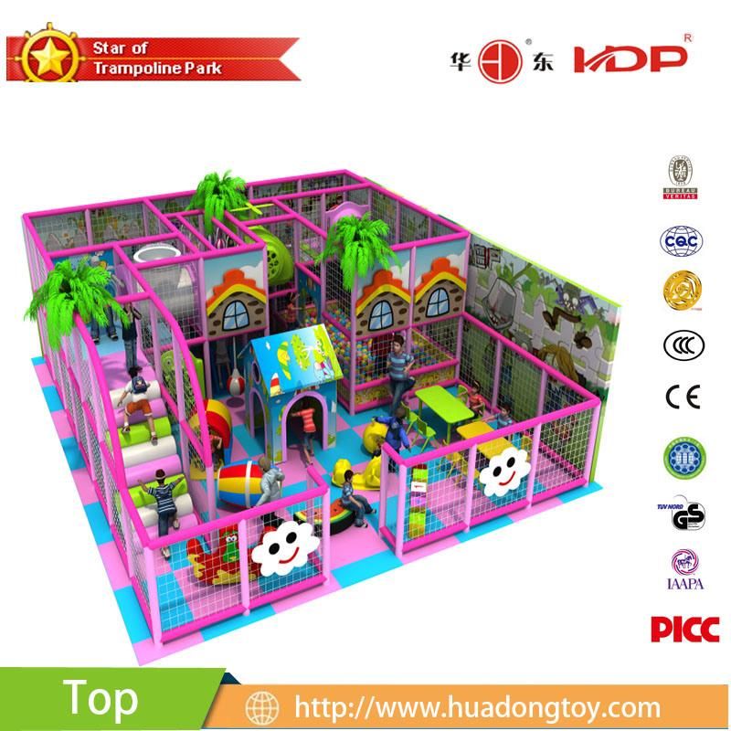 Multifunctional Indoor Playground Flooring, Cute Indoor Playground Equipment