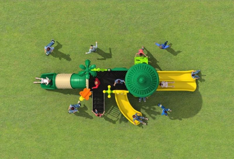 New Design Children Outdoor Playground Equipment with Slide