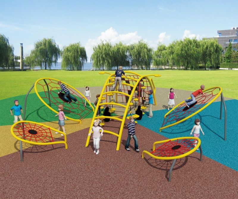 Time and Space Shuttle Series Outdoor Fitness Equipment Climbing Net Puzzle Game Kids Paradise