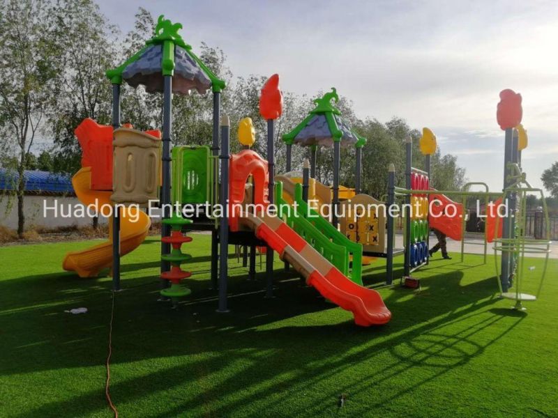 Children Outdoor/Indoor Playground Slide Exercise Equipment OEM/ODM Park Magic Style with Climbing Structure Playground