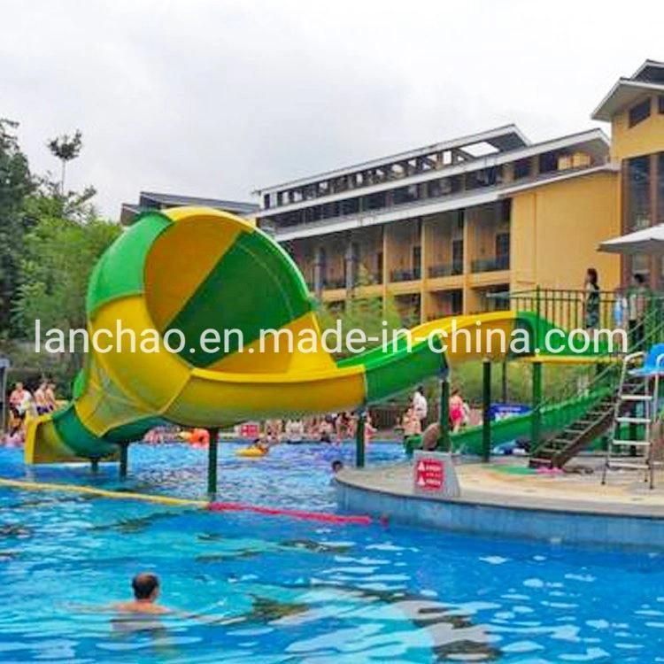 Aqua Amusement Park Equipment Small Family Water Slide