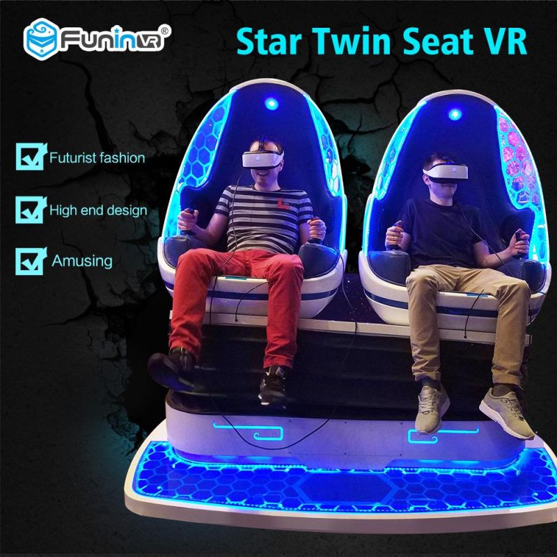 Special Design 9d Vr Egg Cinema with Electric Motion Platform