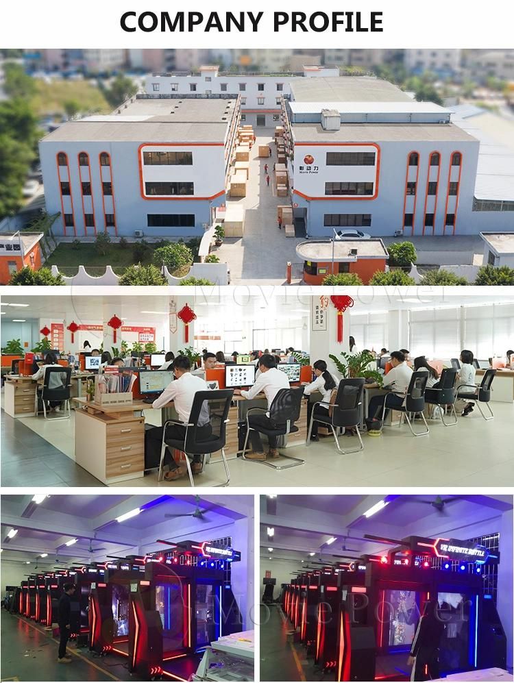Amusement Indoor Games Equipment 2 Players 9d Vr Interactive Shooter Gaming Machine