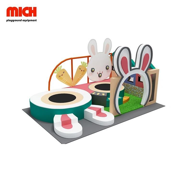 Mini Trampoline Equipment Indoor Soft Playground for Sale