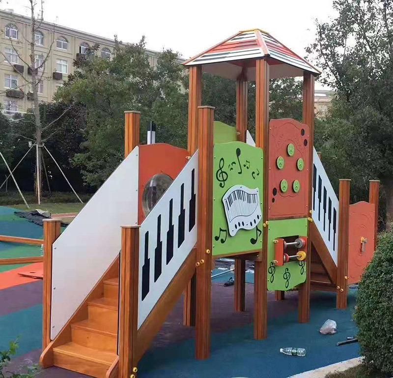 Professional Wooden Kids Play Sports Outdoor Playground Equipment for Sale