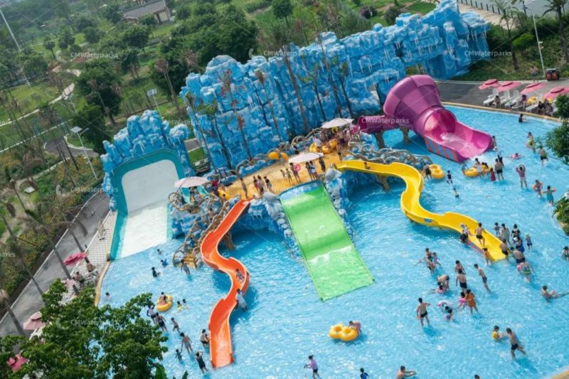 Hot Sale Fiberglass Water Slide Water Park Equipment for Outdoor