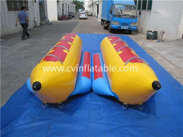 3 Persons Inflatable Leisure Banana Boat Water Game