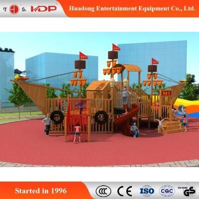 2017 Children Outdoor/Indoor Playground Wooden Series Exercise Equipment (HD-MZ057)