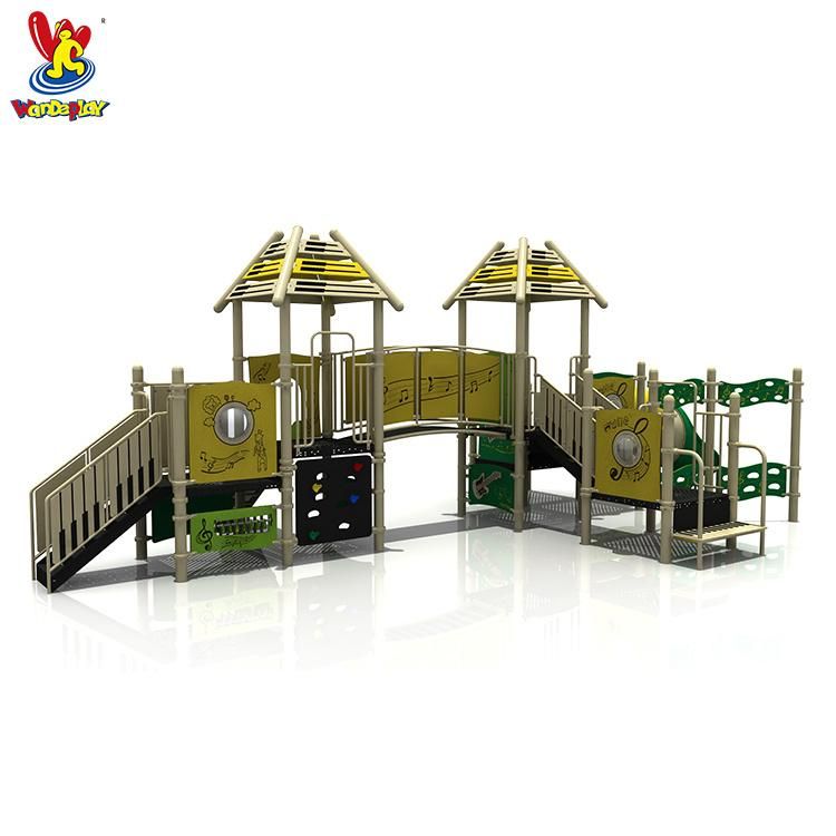 Amusement Park Playsets Kindergarten Kids Toy Children Water Park Slide Games Outdoor Slides Music Series Playground Equipment