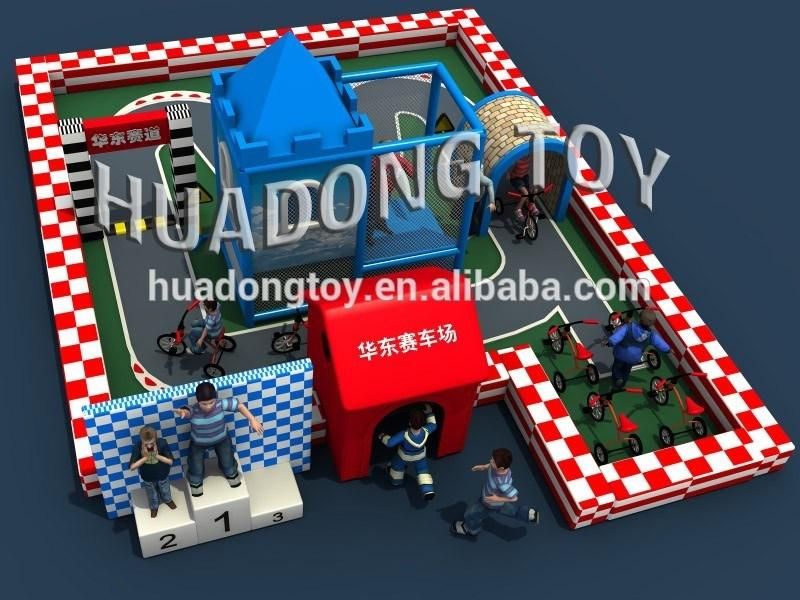 Funny Newly Design Commerical Professional Indoor Playground Equipment Naughty Castle HD15b-046c