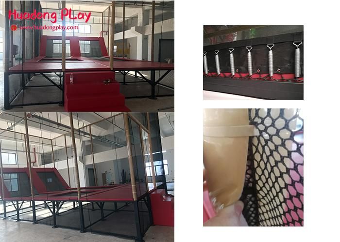 Steel Frame, Wood and PVC Material Indoor Mall Playhouse for Children