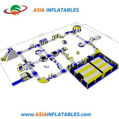 Floating Island Inflatable Water Sport Games Water Park Equipment