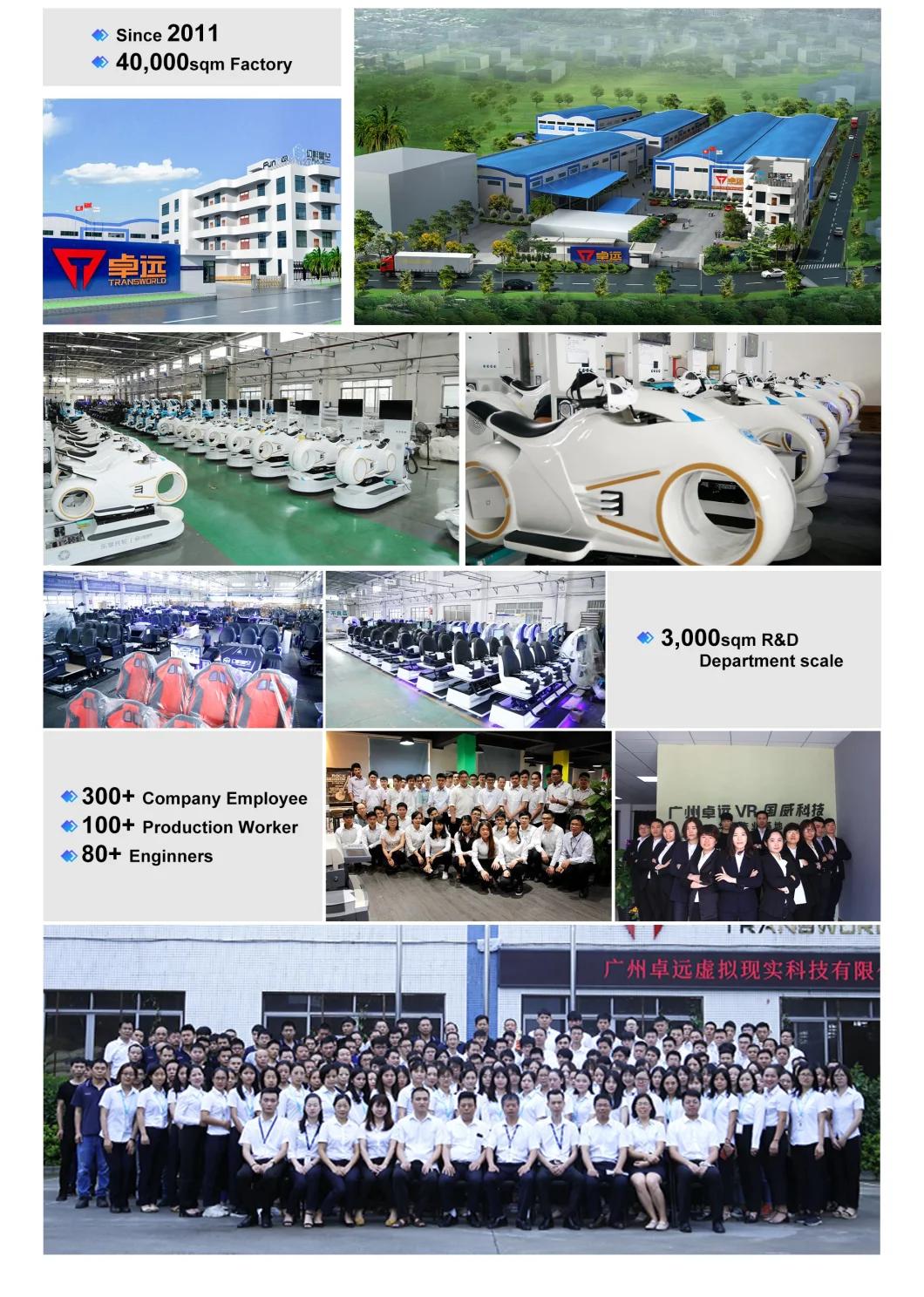 9d Vr Racing Games White Racing Moto for Amusement Park