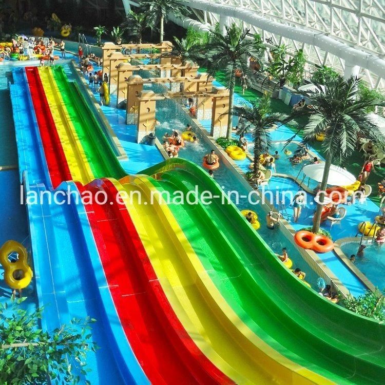 Adult Rainbow Slide for Amusement Water Park