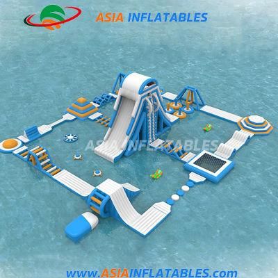 0.9mm PVC Tarpaulin Funny Floating Amusement Park Inflatable Aqua Park