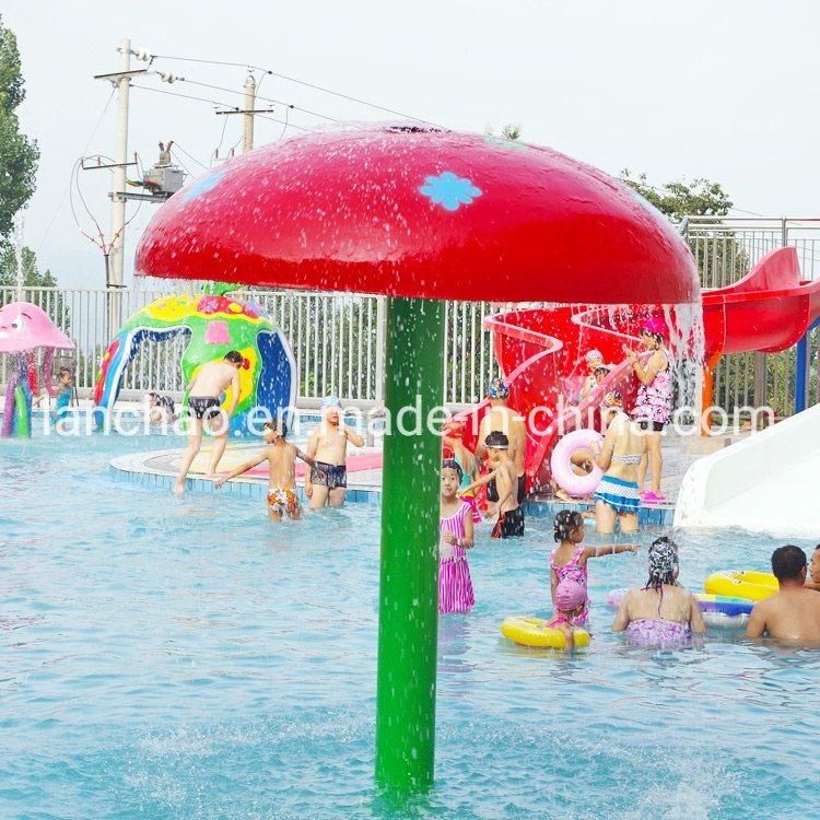 Fiberglass Play Equipment Water Spray Park