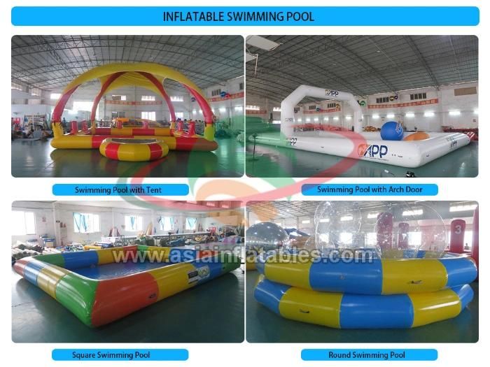 Ocean Domestic Inflatable Rectangular Swimming Pool for Kids Adults