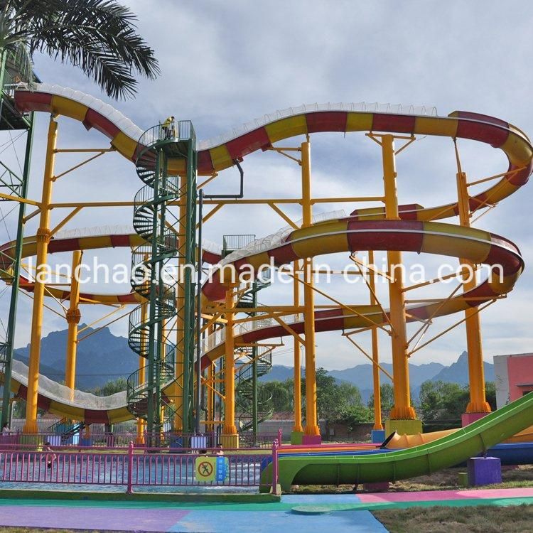 Fly Dragon Fiberglass Water Slide for Theme Park