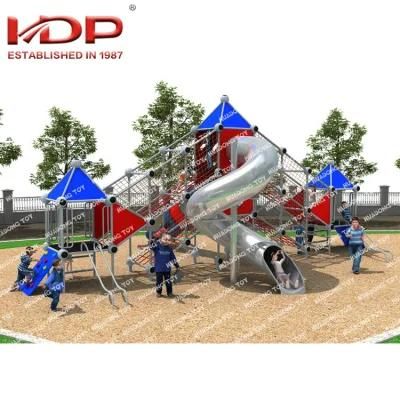 Outdoor Kids Rope Series Large Slide Playground