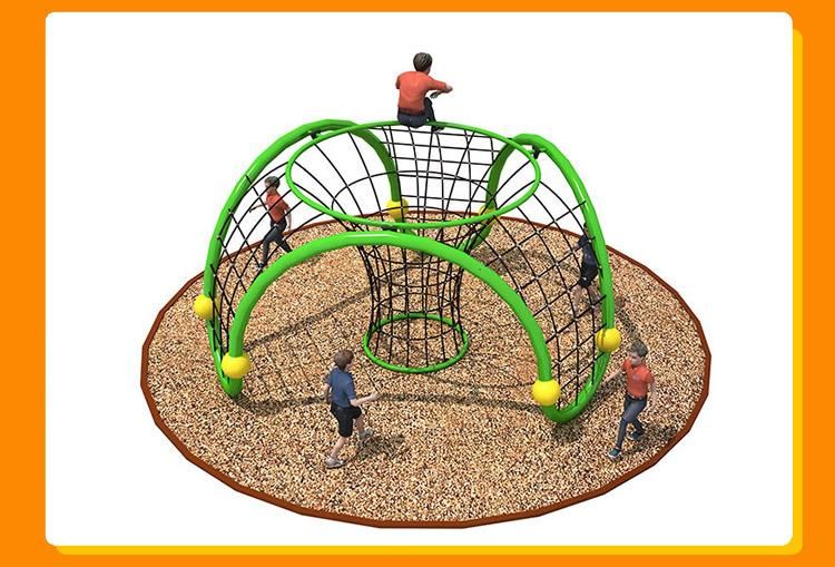 Brands Outdoor Plastic Jungle Gym Rock Climbing Wall with Swing Set
